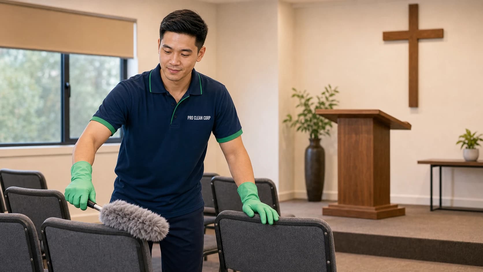 Church Cleaning specific areas covered