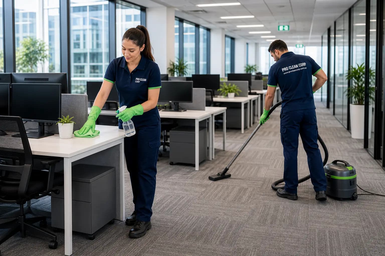 Commercial Cleaning specific areas covered