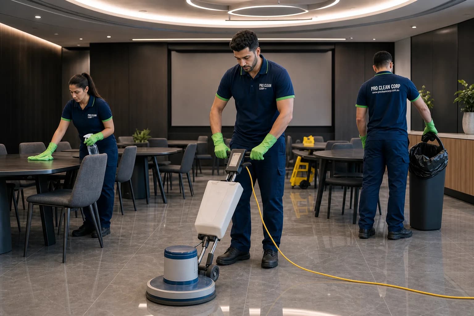 Our Cleaning Process in Action