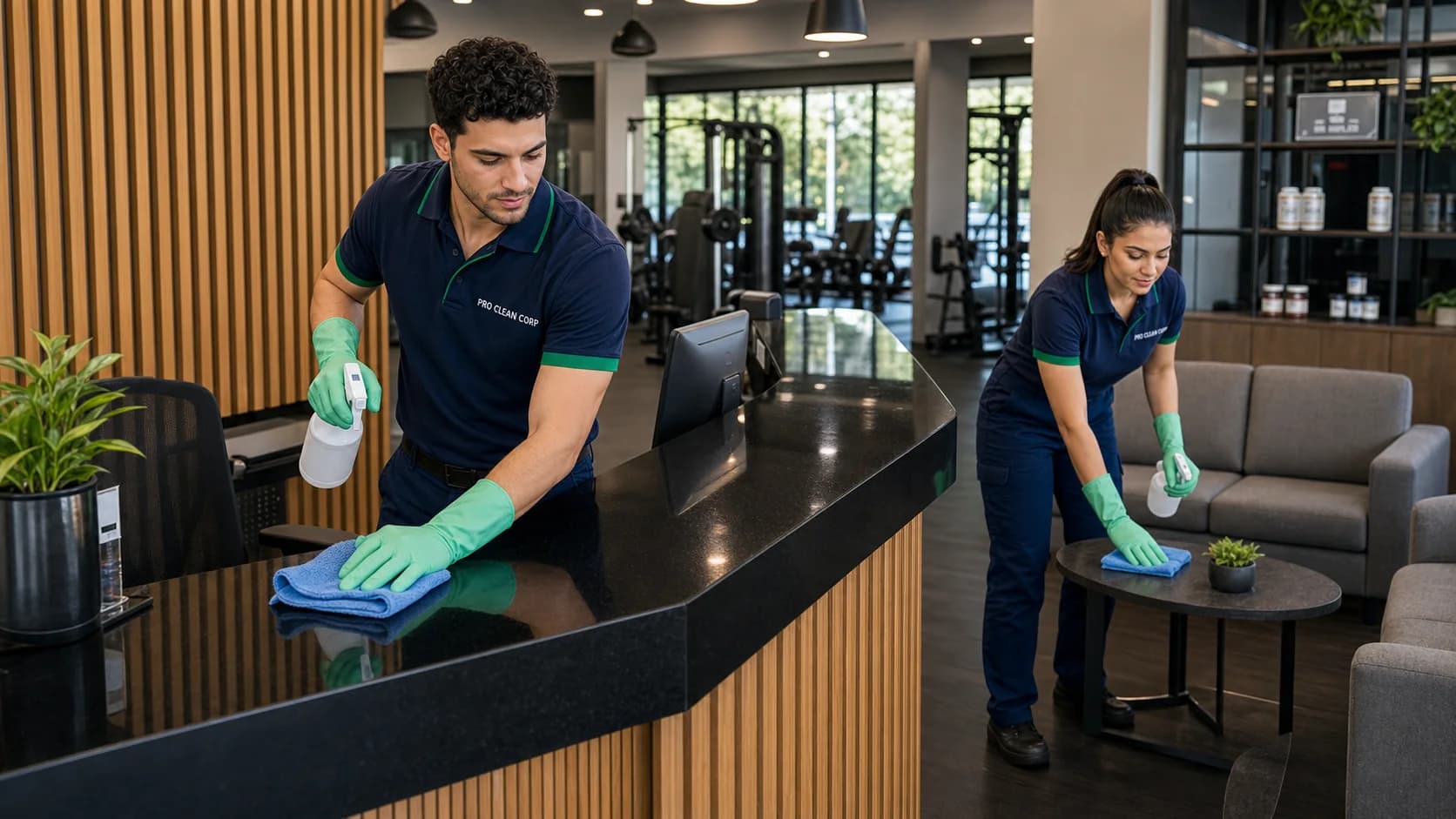 Gym Cleaning Overview Rose Bay